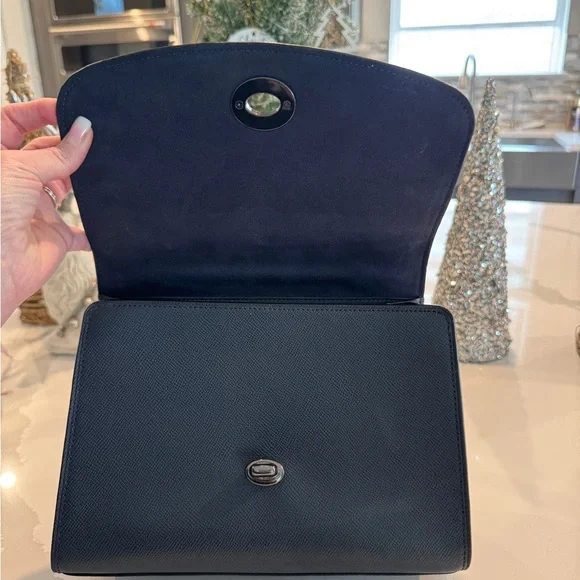 Coach Tilly Top Blue Butterfly
Appliqué Satchel Leather C1439 - Picture 4 of 8